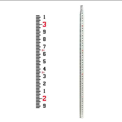 SECO 20' Fiberglass Rectangular Series Grade Rod - Tenths