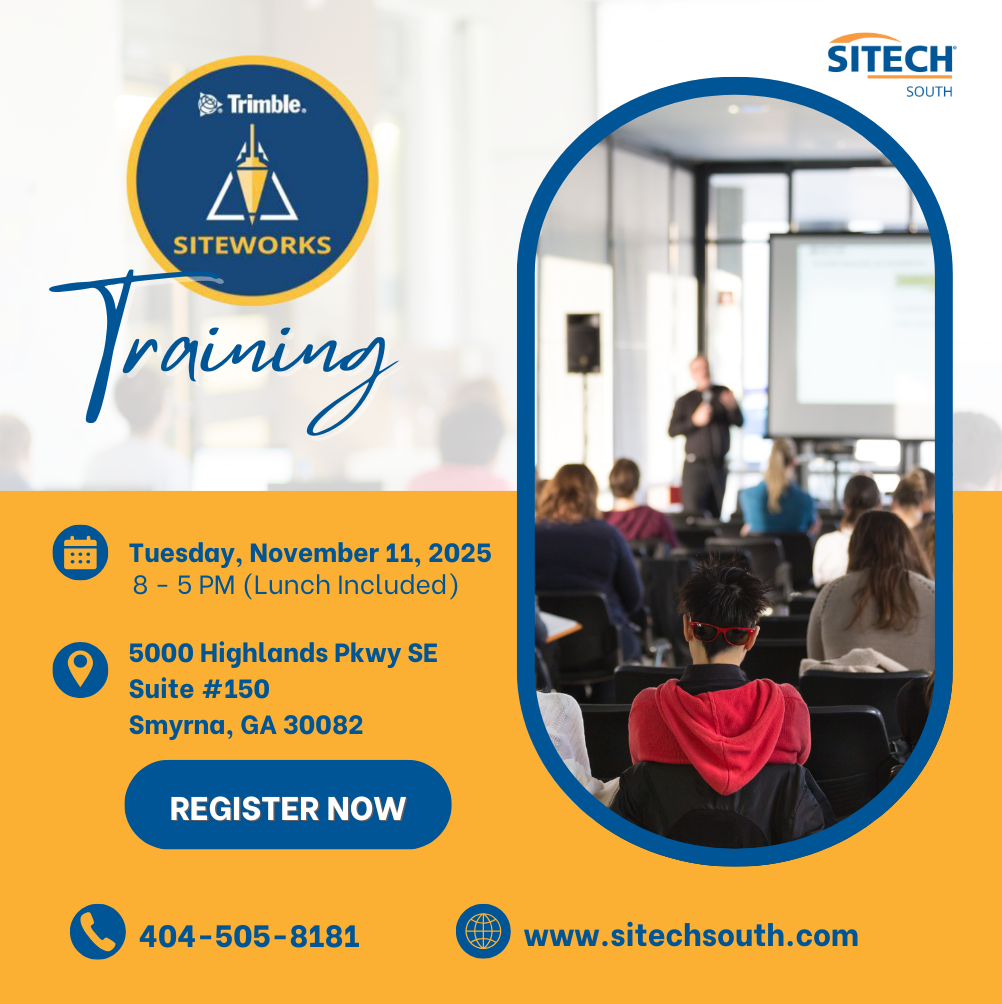 Trimble Siteworks Training Smyrna Georgia (Sitech South)