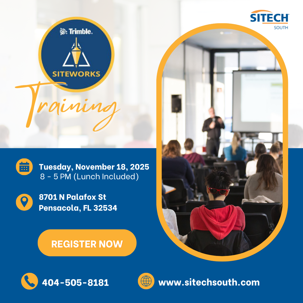 Trimble Siteworks Training Pensacola Florida (Sitech South)