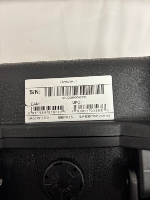 DJI Zenmuse L1 Camera/Gimbal Used