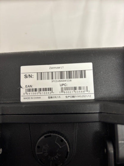 DJI Zenmuse L1 Camera/Gimbal Used