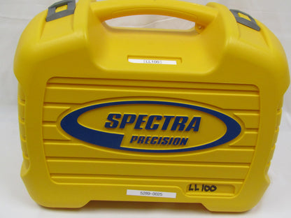 Spectra Precision LL100 laser with Carrying case Used