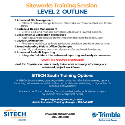 SITECH South Training