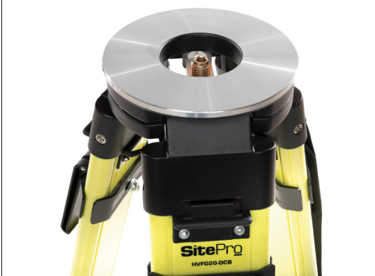 SiteMAX HVFG20-DC Fiberglass Heavy Duty Dual Clamp Tripod w/Large Head